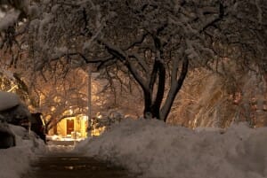 Get ready for winter weather with some simple steps. (Flickr/DeusXFlorida) Snowstorm.