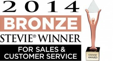 Bronze Stevie Award for Best Use of Technology in Customer Service