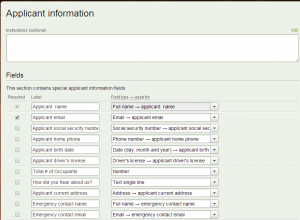 Your rental applications your way