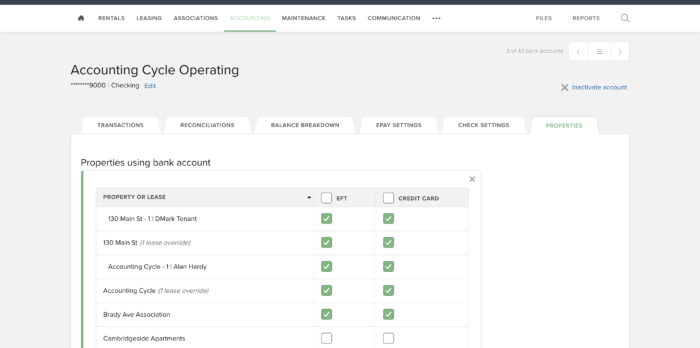 Enabling properties for ePay.