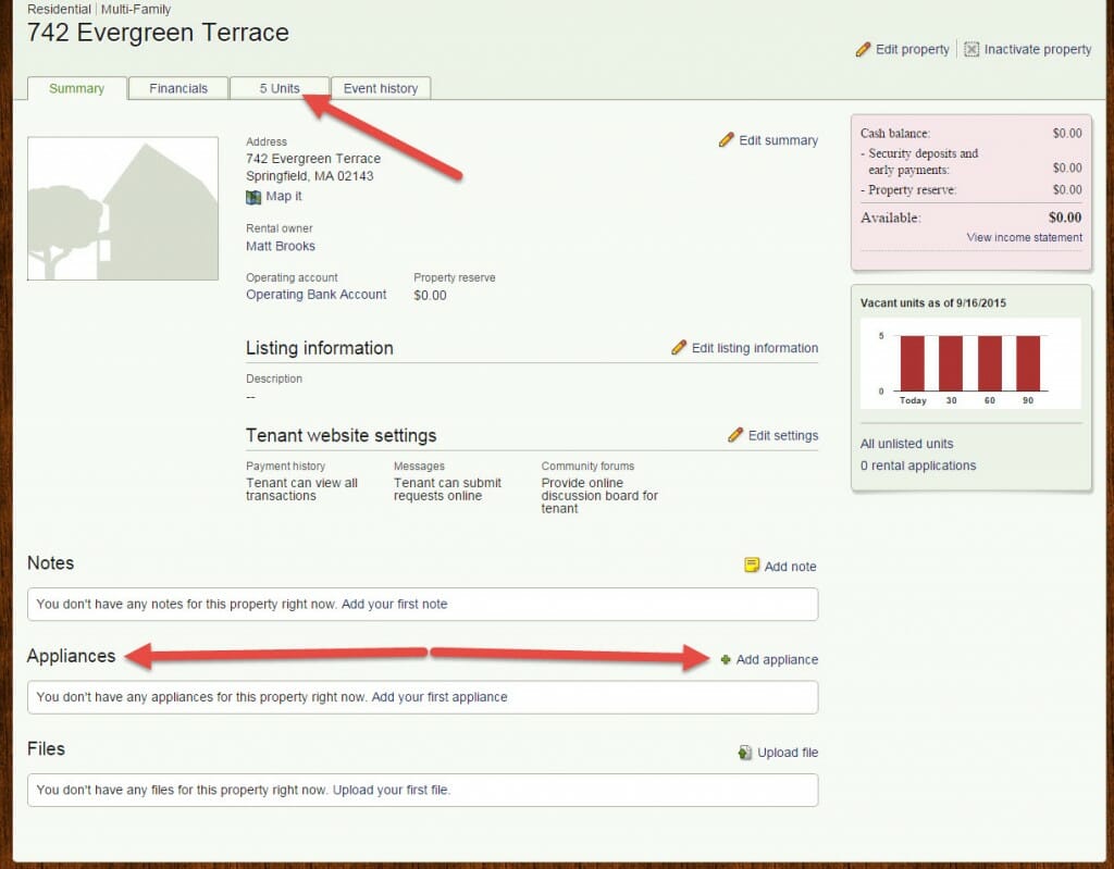 appliance tracking 1