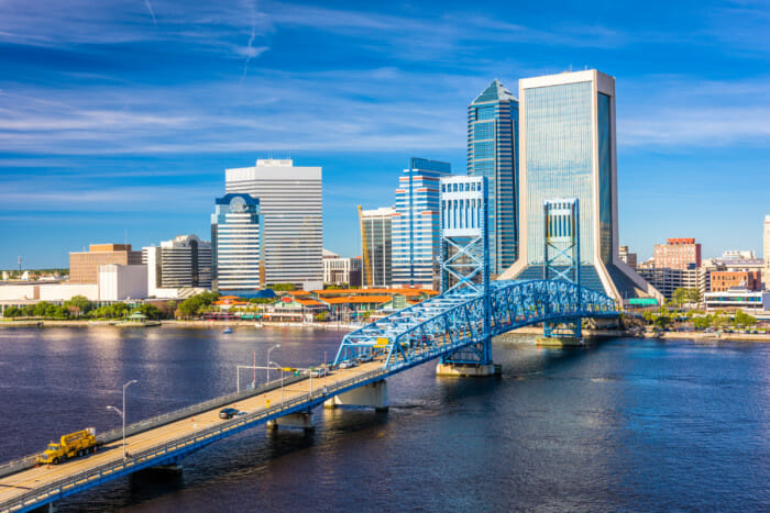 Jacksonville, Florida | 60 Up-and-Coming Real Estate Markets to Watch in 2022 | Buildium