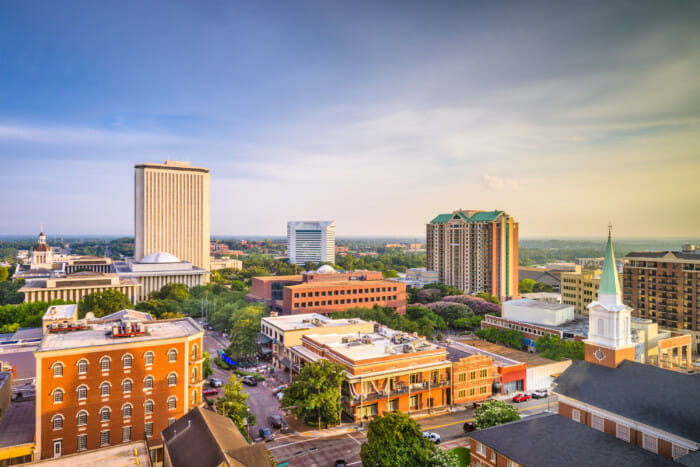 Tallahassee, Florida | 100 Up-and-Coming Real Estate Markets to Watch in 2020 | Buildium