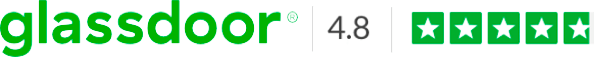 Glassdoor 4.8 rating