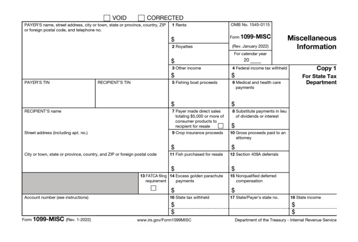 1099-misc for property management