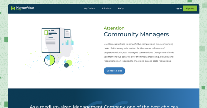 HOA Management Software HWD