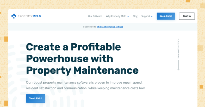 HOA Management Software PropertyMeld