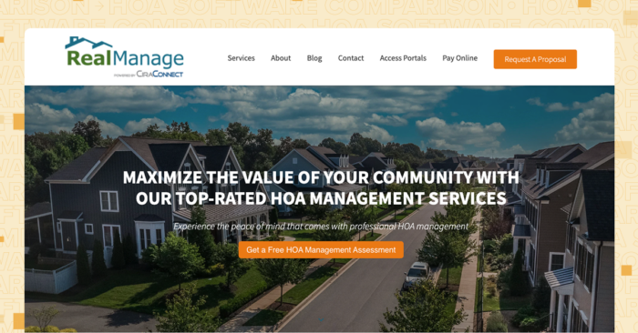 HOA Management Software RealManage HOA