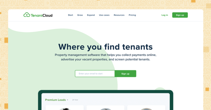 TenantCloud best property management software