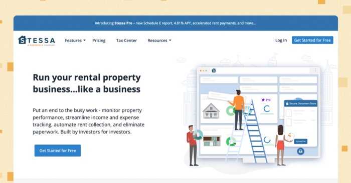 single family property management software stessa