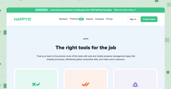 best property management app HappyCo