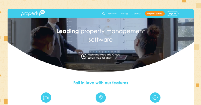 property management accounting software PropertyMe