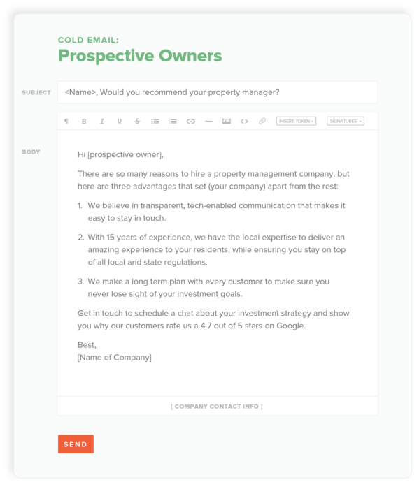 property management email templates prospective owners