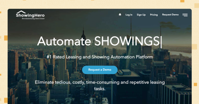 best property management app ShowingHero