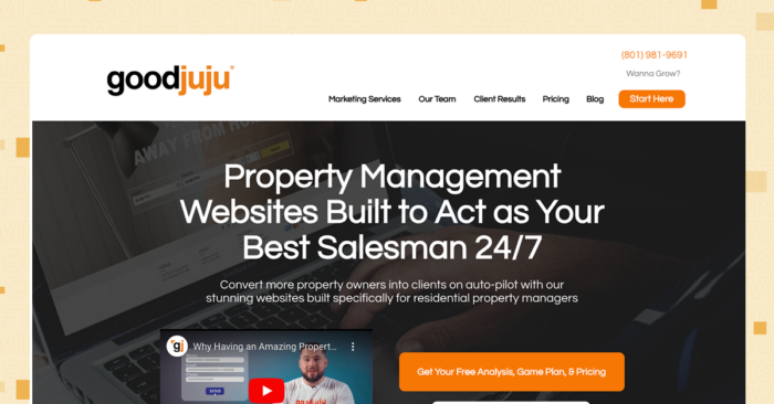 property management websites goodjuju