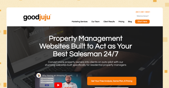 property management portfolio goodjuju