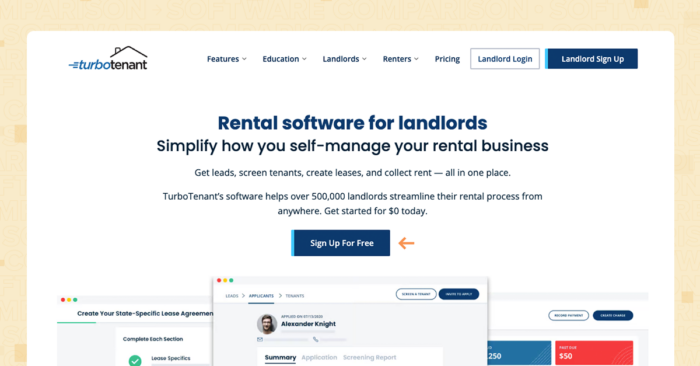 property management software for small business TurboTenant