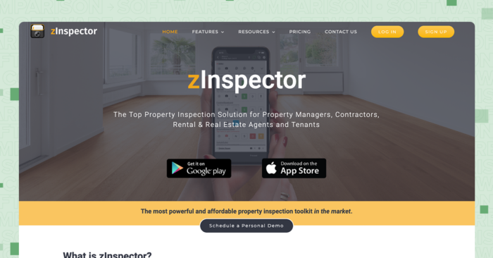 property management inspection software zInspector