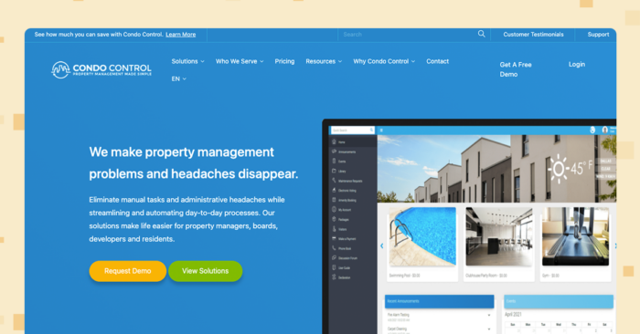 condocontrol best community association management software