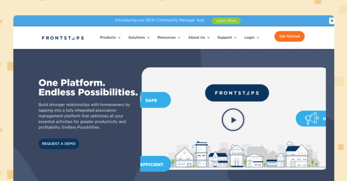 frontsteps best community association management software