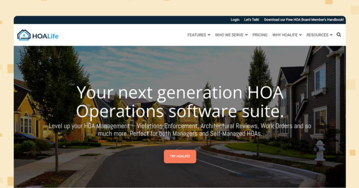 hoalife best community association management software