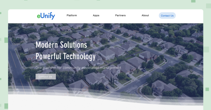 eunify best community association management software