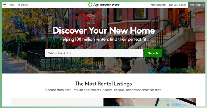 best rental listing sites Apartments