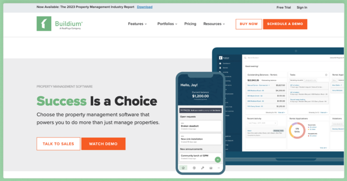 best property management systems buildium