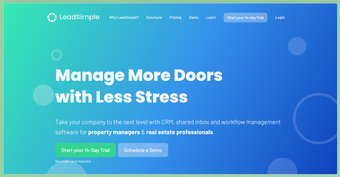 best property management systems leadsimple