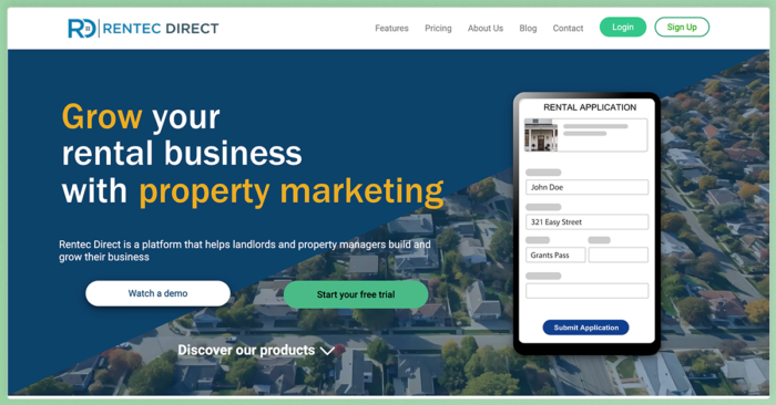 best property management systems rentec direct