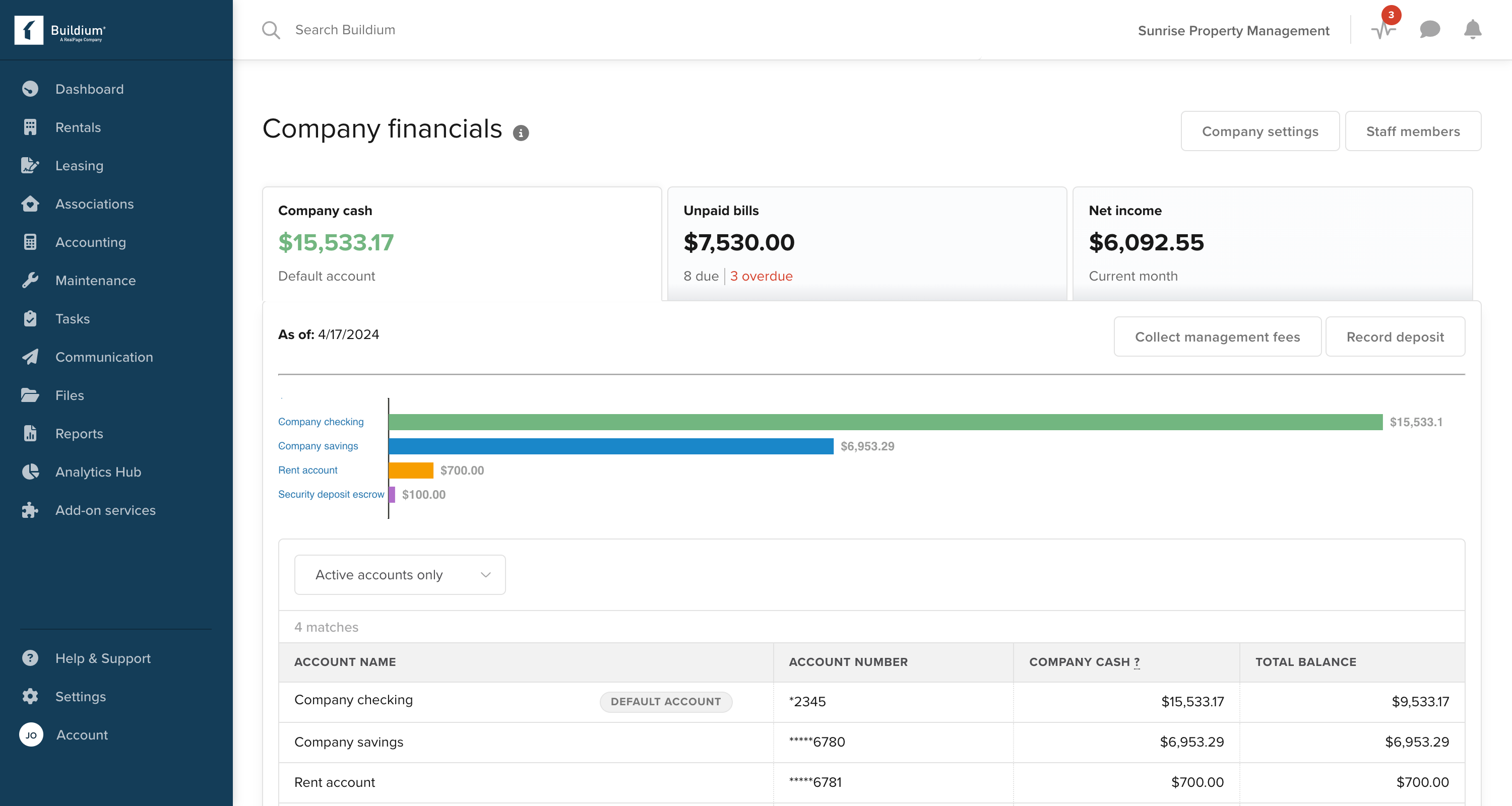 Real Estate Accounting Software Buildium