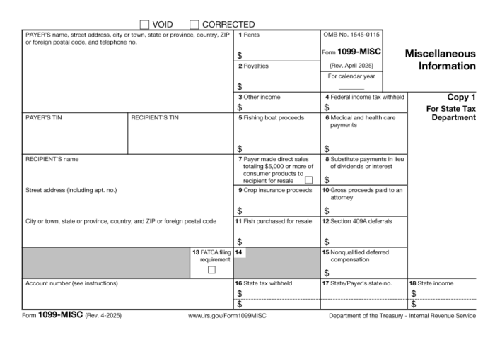 1099 for property management 1099 MISC