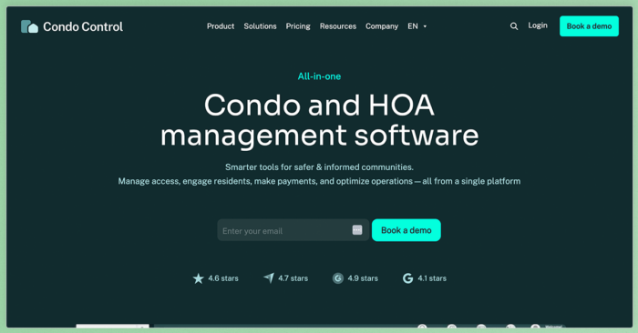 best cloud based property management software condo control