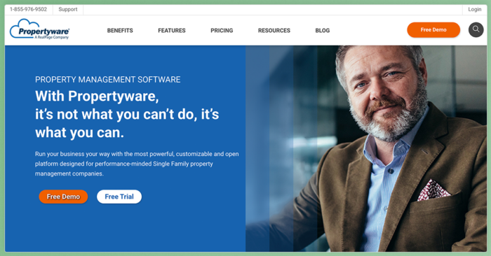 property maintenance software propertyware