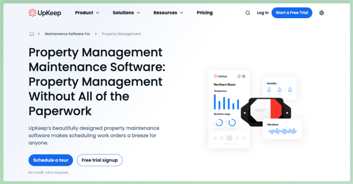 property maintenance software upkeep