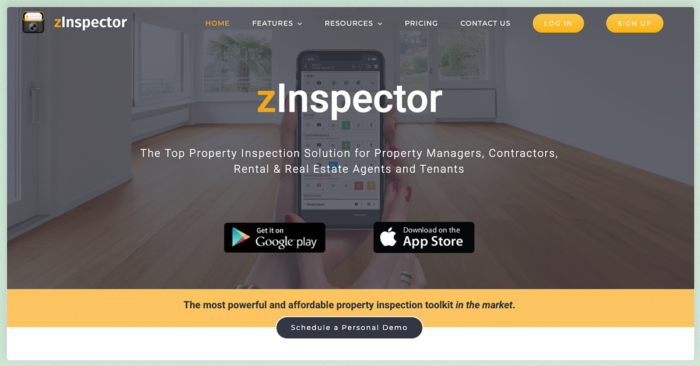 property management inspection software zinspectr inline