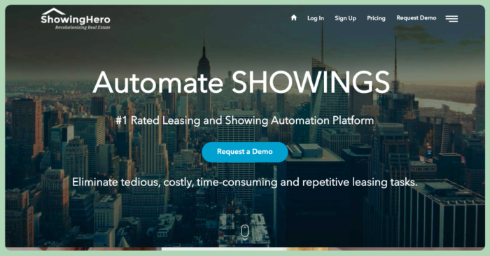 virtual leasing tools showinghero