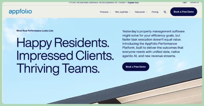 appfolio best property management software