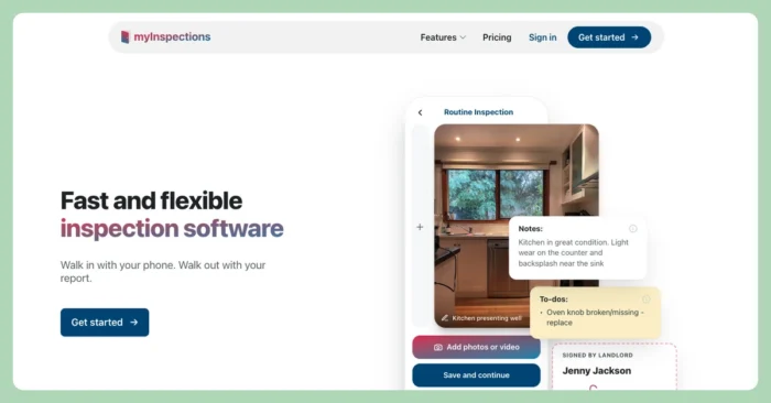 property management inspection software property inspect inline myinspection inline
