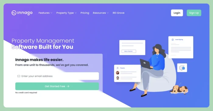 Free Property Management Software inline innago