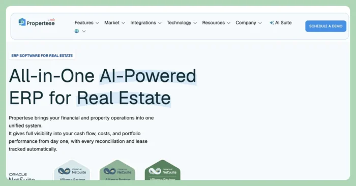 common area maintenance software propertese inline
