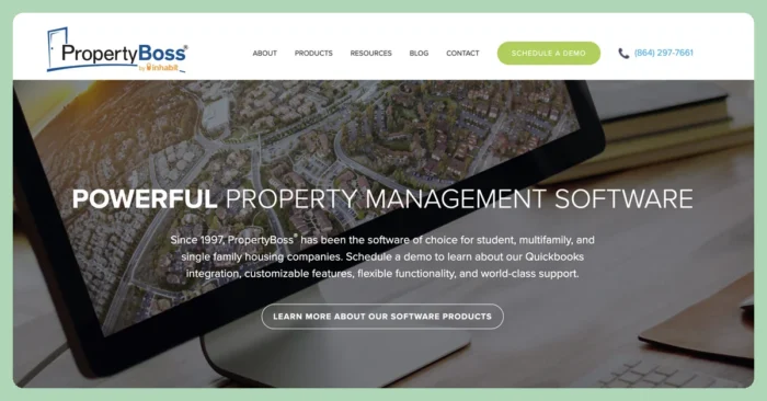 Best On-Premise Property Management Software propertyboss inline