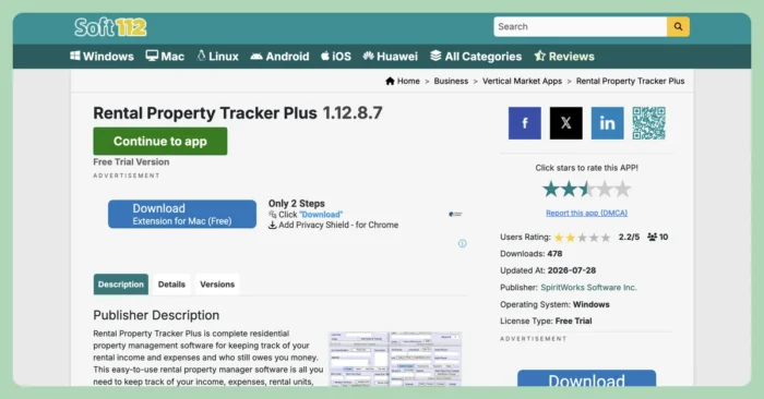Best On-Premise Property Management Software rent property tracker inline