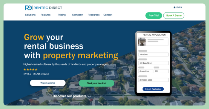 best rental property management software rentec direct inline