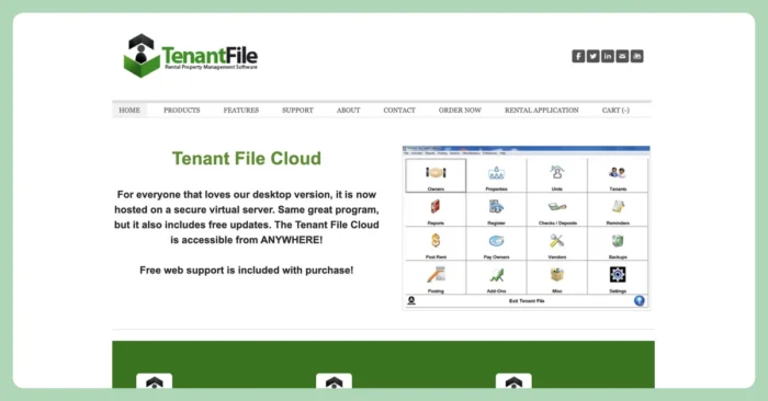 Best On-Premise Property Management Software tenantfile inline