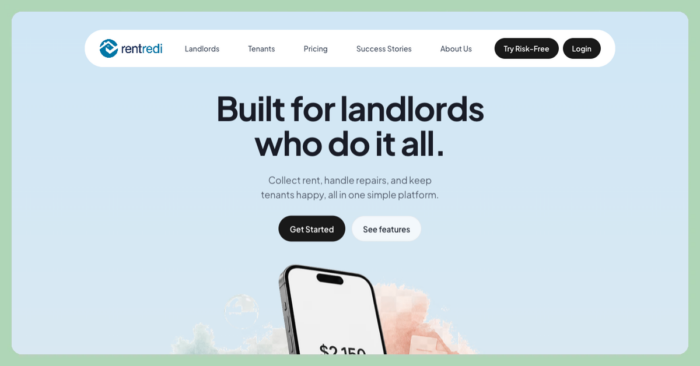 tenantcloud alternative rentredi